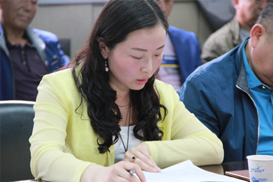 4今朝古建园林设计院总经理郝郝霞丽女士介绍设计院情况